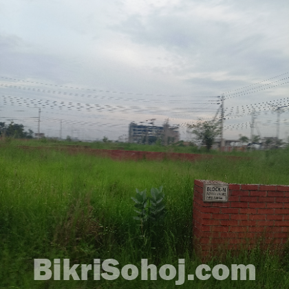 বসুন্ধরা- এন - ব্লকে ৩ কাটা প্লট বিক্রয় হবে।
